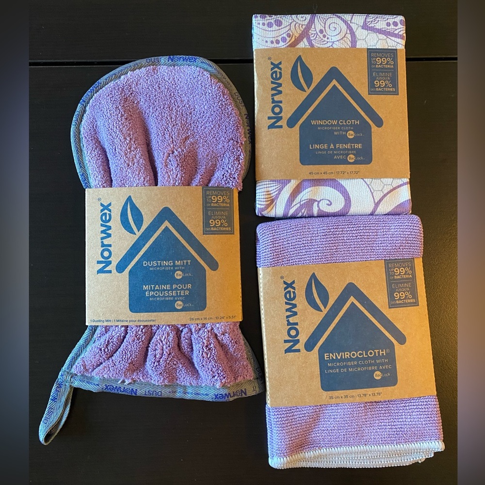 Norwex Amethyst Cleaning Set 2